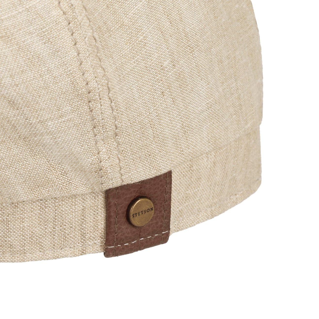 stetson-leinen-hatteras-zeitungsjungen-kappe-herren-grau-newsboy-cap-sommer image 7