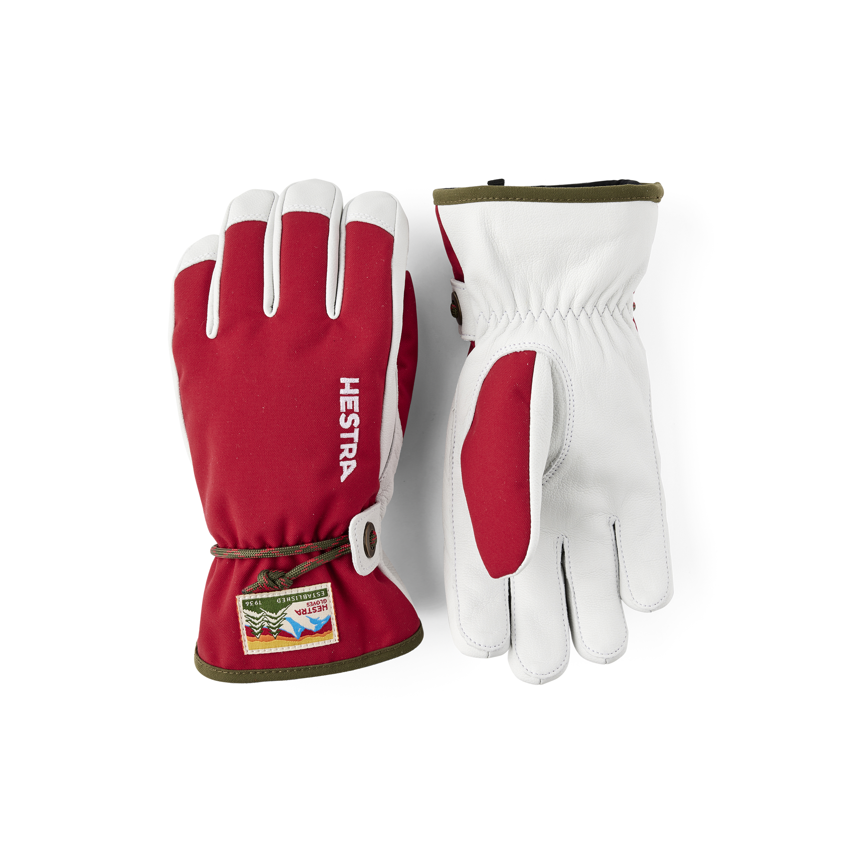 hestra-wakayama-jr-5-finger-kinder-ski-handschuh image 1