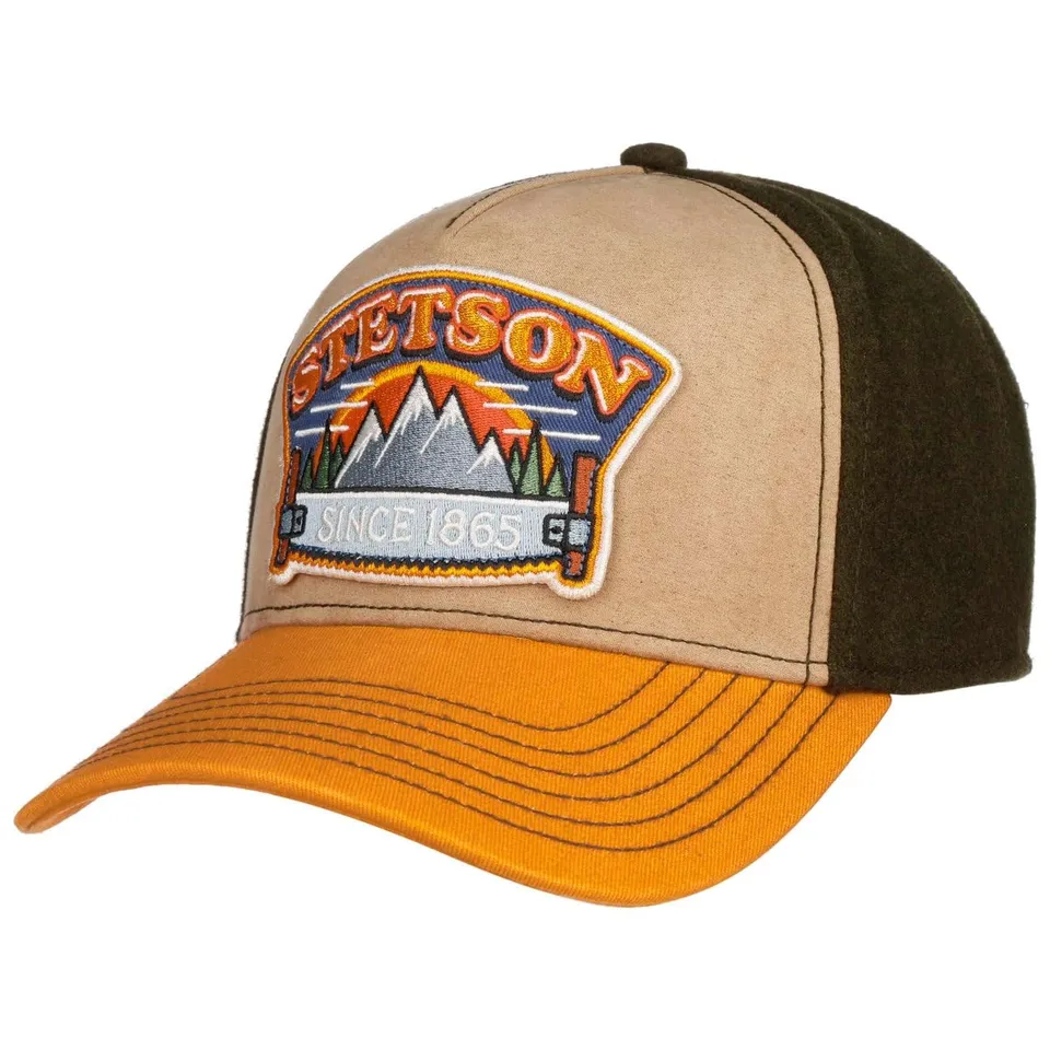 stetson-hacksaw-trucker-cap-baumwolle-verstellbar-unisex image 1