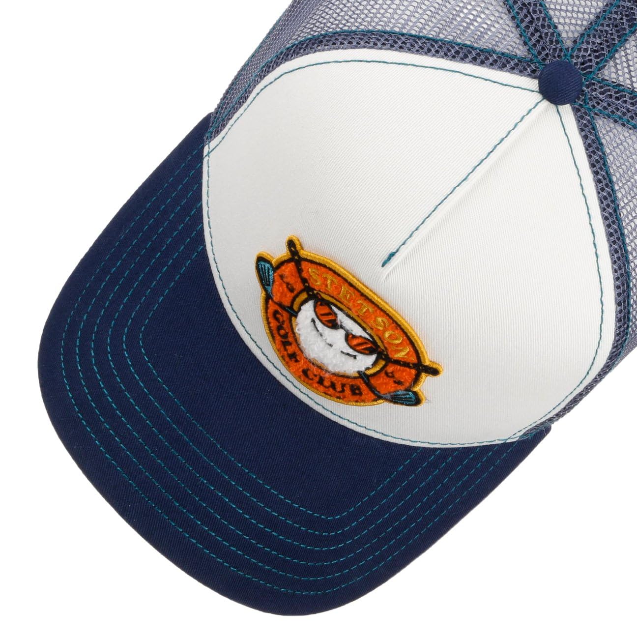 stetson-golf-club-trucker-cap-baumwolle-herren image 3