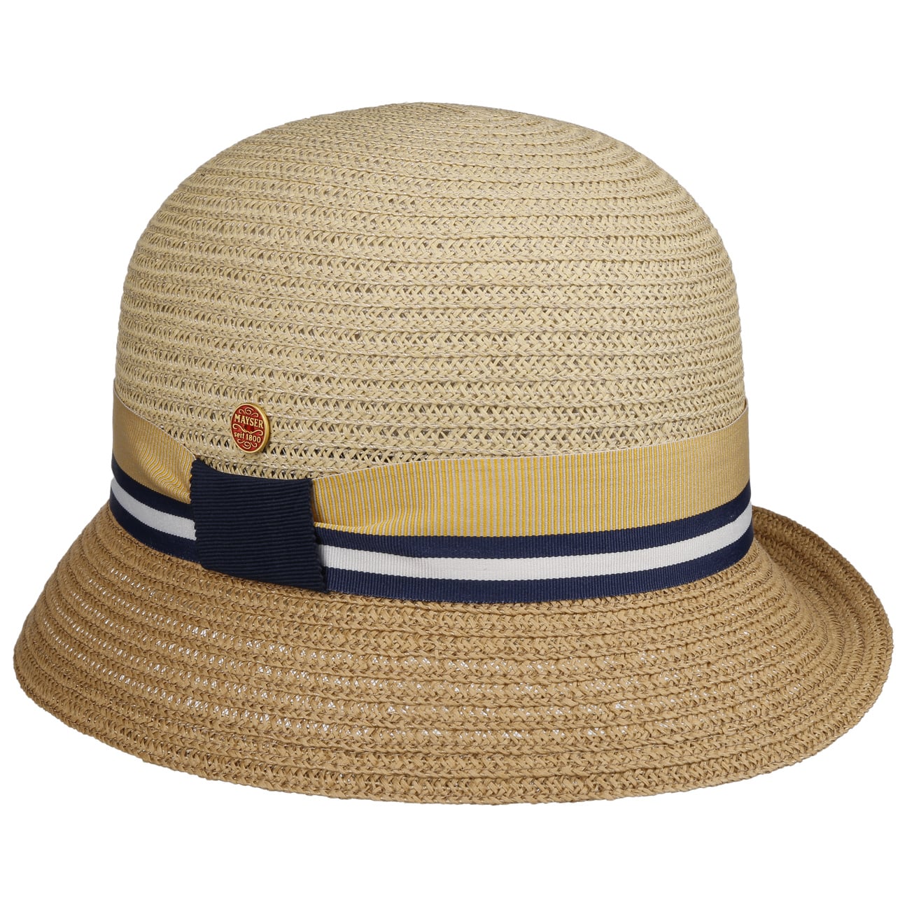 mayser-nanni-twotone-strohhut-glockenhut-damen image 2