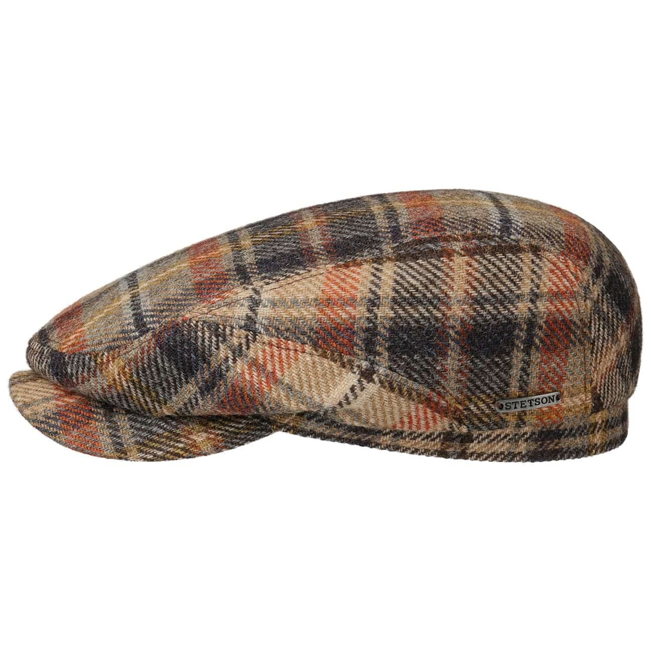 stetson-driftwood-wool-check-flatcap-aus-100-wolle-mit-karomuster-herren image 5