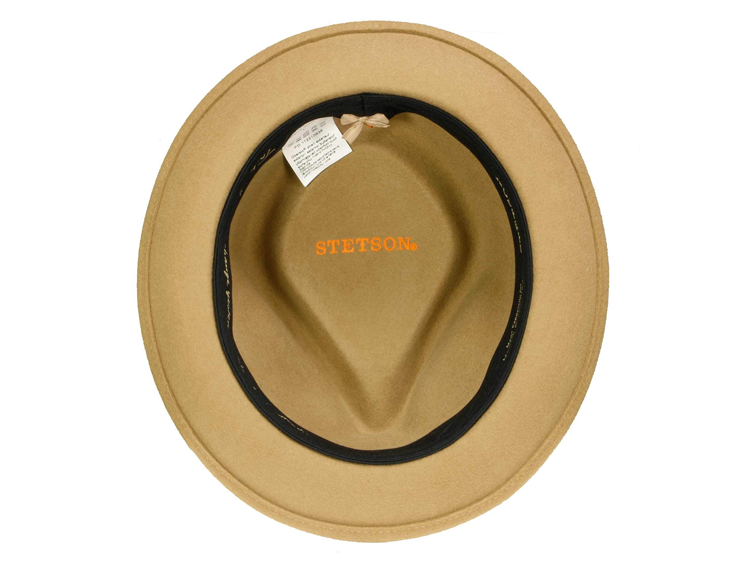 stetson-henrik-freischlader-fedora-aus-wollfilz-camel-xxl-62-63-cm image 4