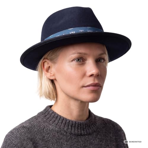 stetson-smithfield-fedora-wollhut-mit-stoffgarniturband image 8