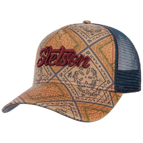 stetson-vintage-trucker-cap-herren-mit-kachelmuster image 8