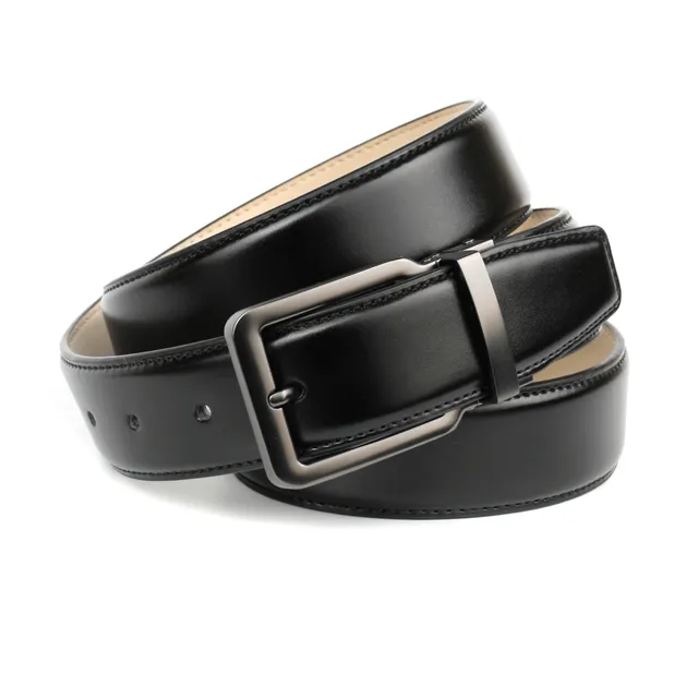 anthoni-crown-3pnt10-herreng-rtel-leder-schwarz-business-3-5-cm-k-rzbar image 1