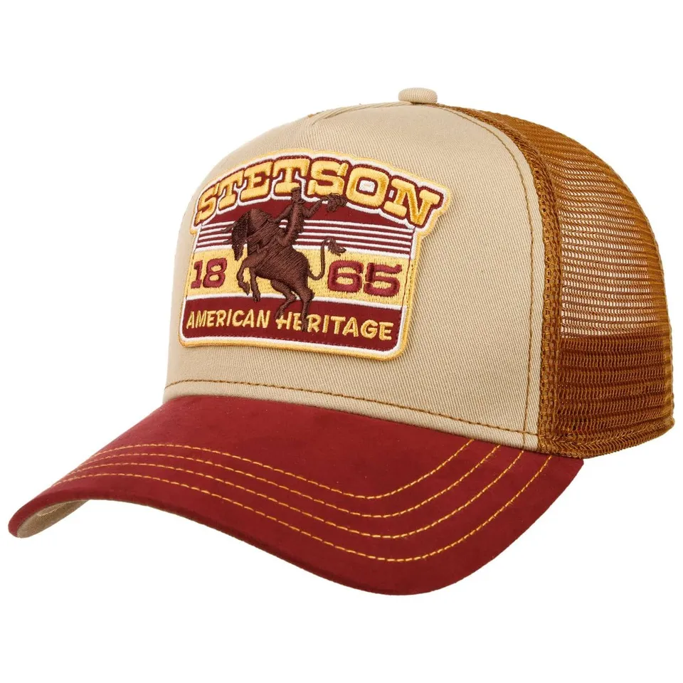 stetson-heritage-rodeo-trucker-cap-baumwolle-verstellbar image 1