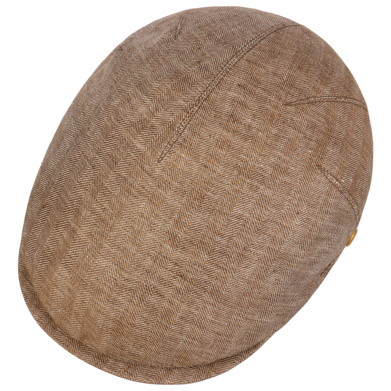 mayser-sidney-herringbone-leinen-flatcap-mit-fischgr-tmuster image 6