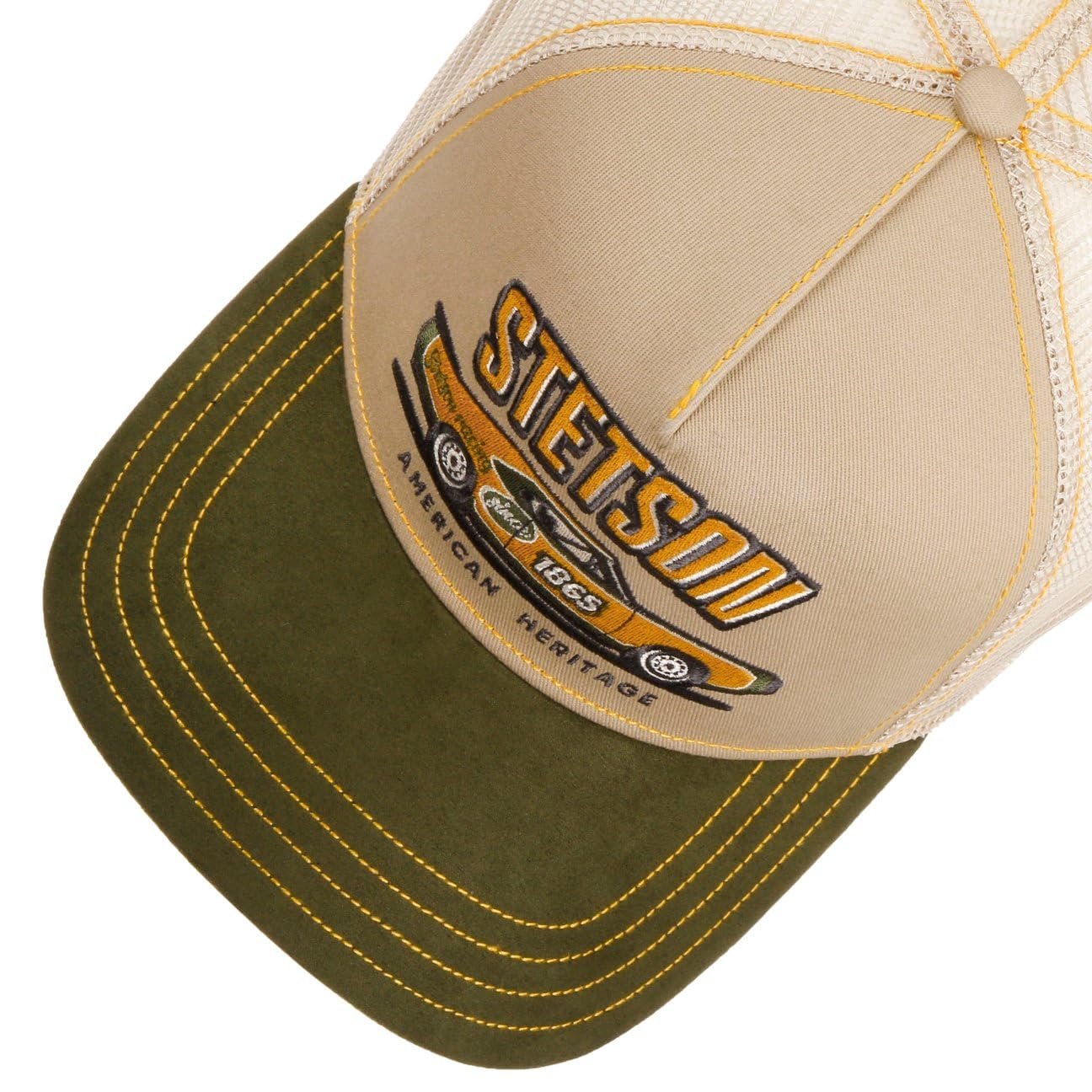 stetson-madison-truckercap-snapback-stoffcap-herren image 3