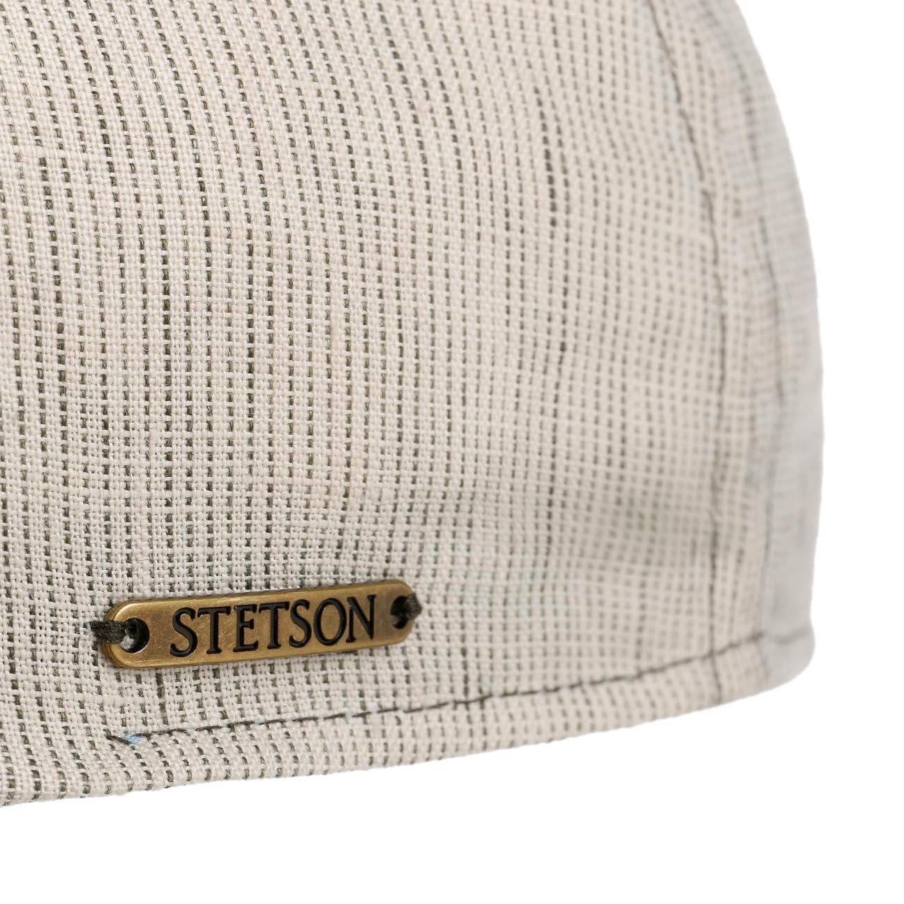 stetson-texas-stripe-flatcap-schirmm-tze-leinen-sommer-made-in-eu image 5