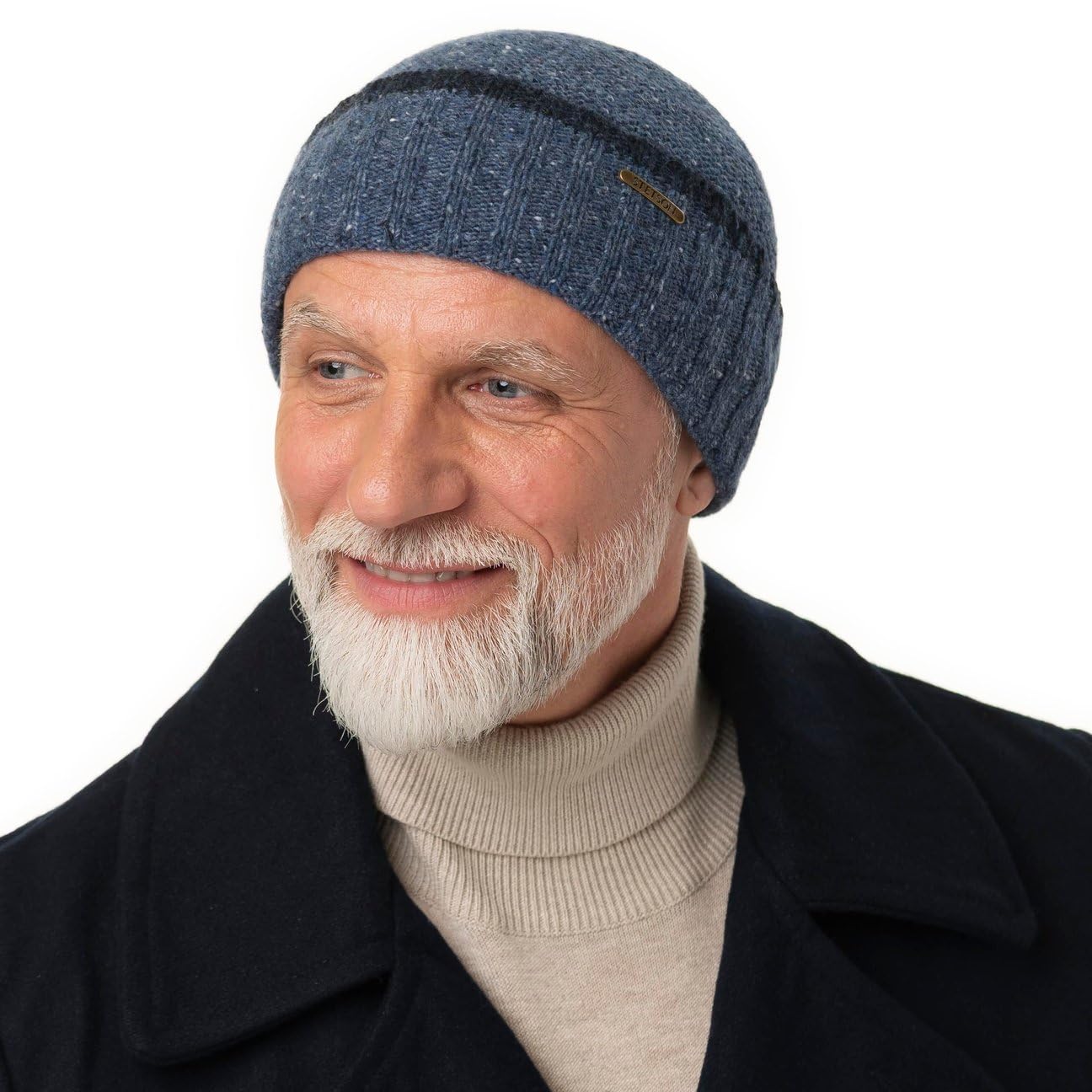 stetson-donegal-strickm-tze-beanie-made-in-italy-herren image 2