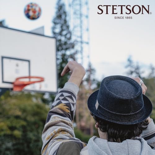 stetson-sustainable-denim-pork-pie-hut-made-in-italy image 7