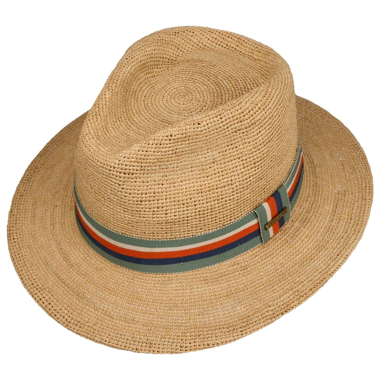 stetson-littlefield-raffiahut-traveller-natur-handgefertigt image 4