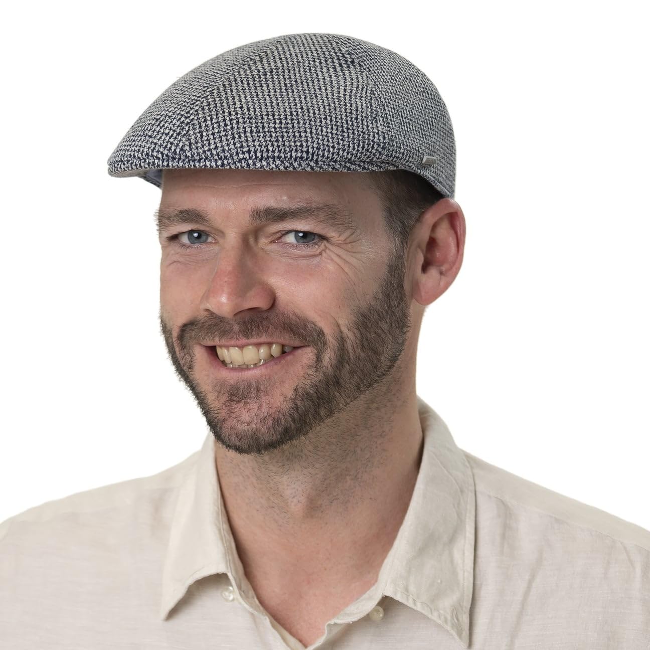 stetson-texas-flatcap-hahnentritt-aus-baumwolle-mit-uv-schutz-40 image 2