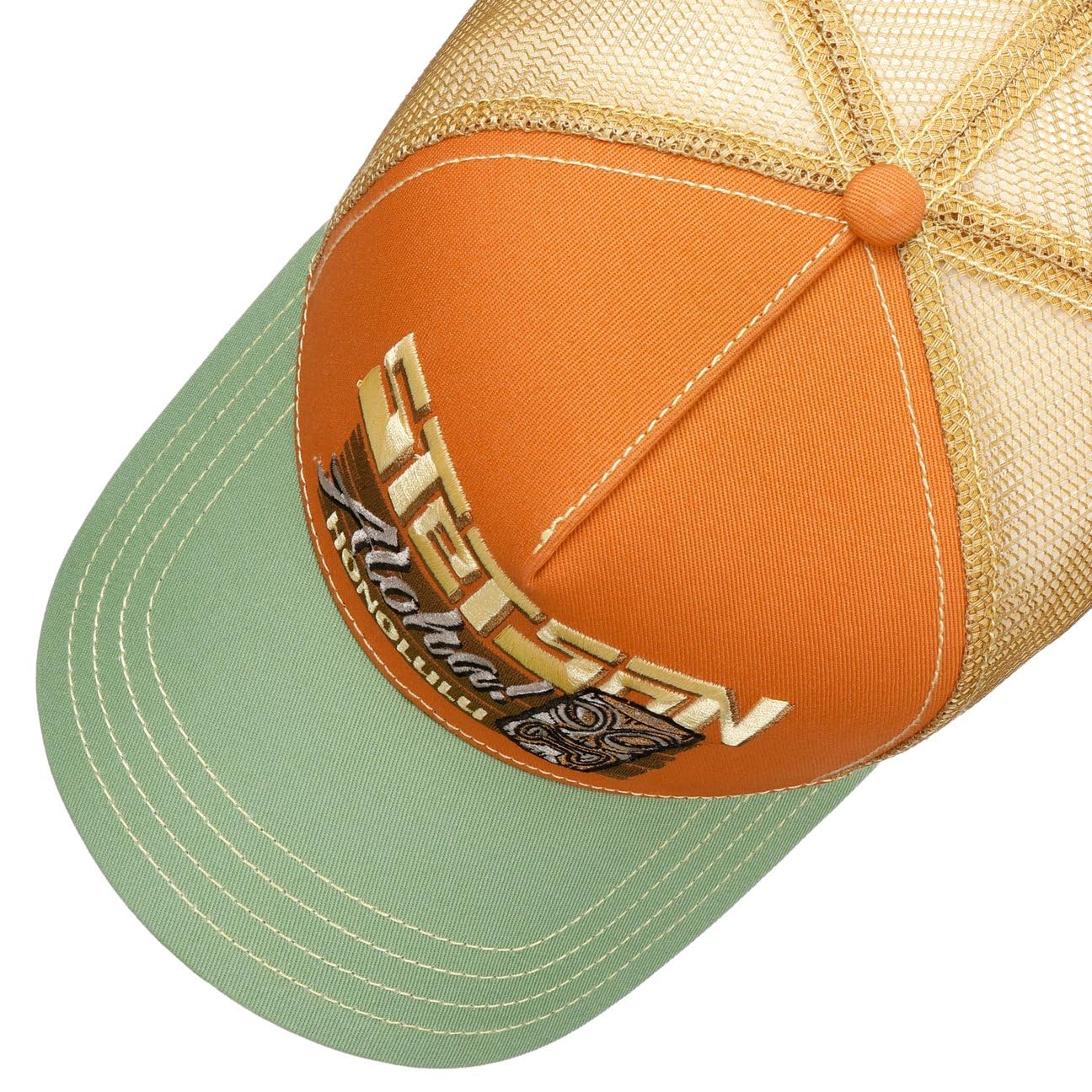 stetson-aloha-honolulu-truckercap-snapback-baumwolle-mesh image 4