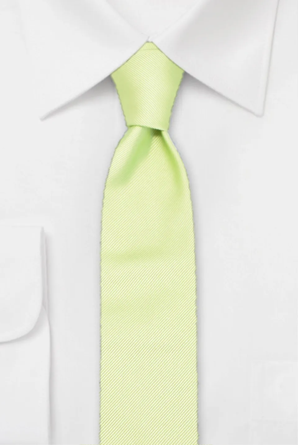 hemley-krawatte-seide-rips-uni-hellgr-n-jacquard-7-5-cm-x-145-cm image 1