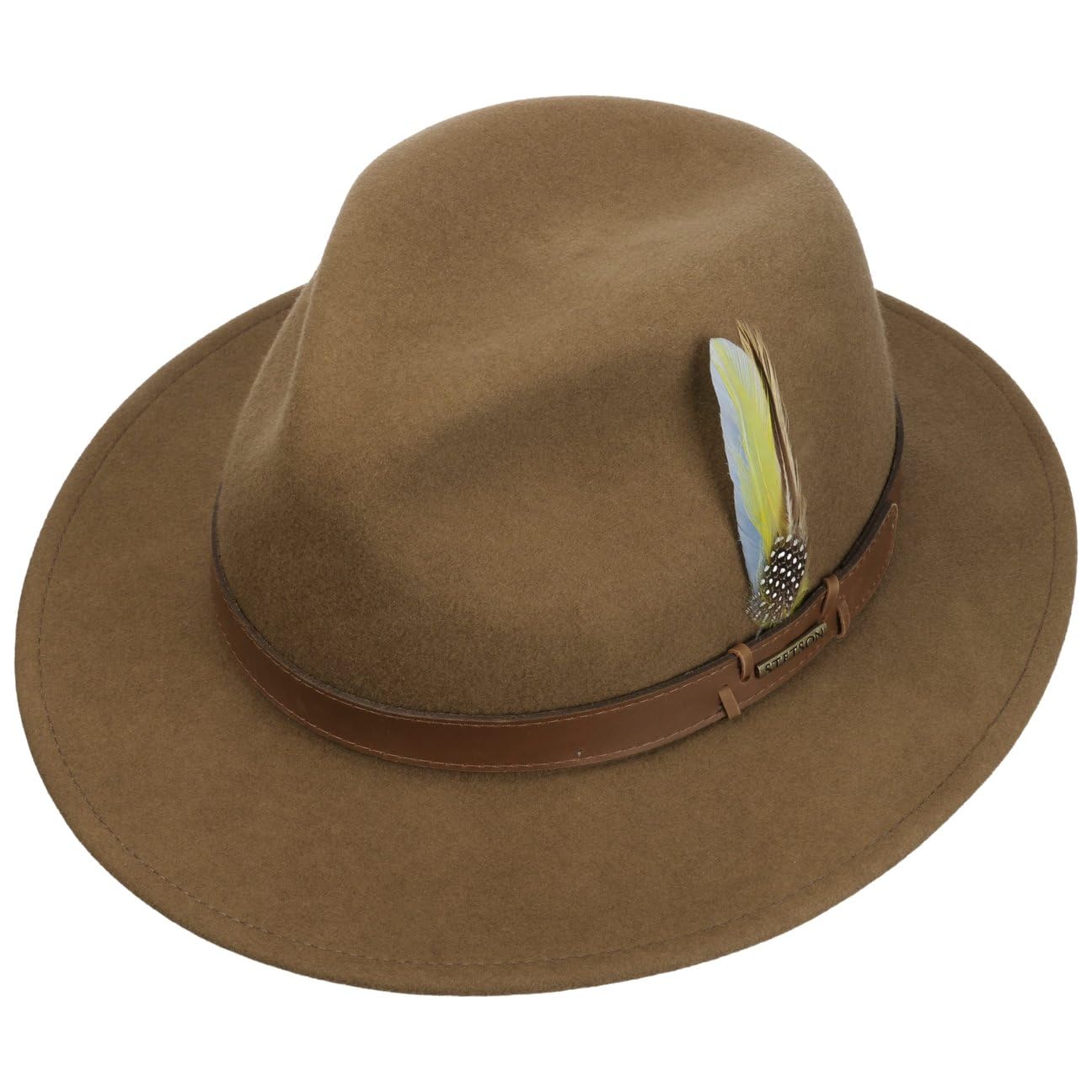 stetson-halderson-traveller-wollfilz-hut-herren-vitafelt-made-in-usa image 2