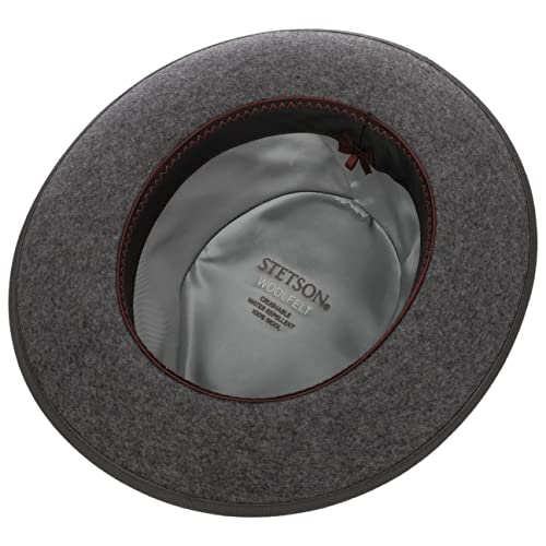 stetson-tarvenco-fedora-wollhut-player-stil-mit-feder-herren image 8