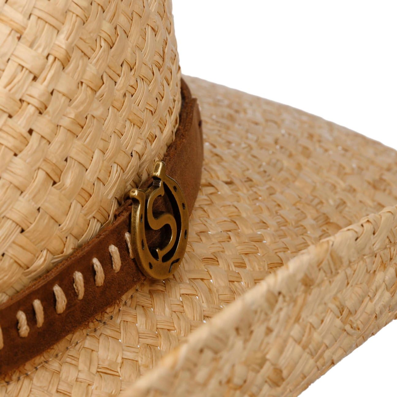 stetson-fair-oaks-western-strohhut-raffia-lederband image 4