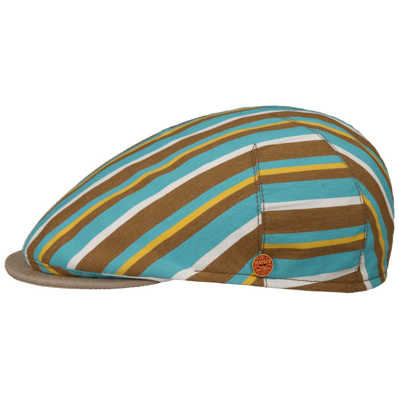 mayser-sidney-stripes-flatcap-herren image 6