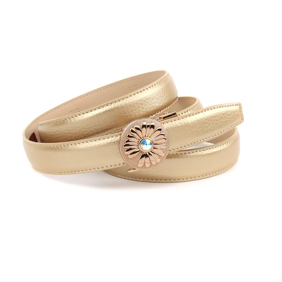 anthoni-crown-damen-automatikg-rtel-4fltg-gold-2-5-cm-blumen-schlie-e-mit-krista image 1