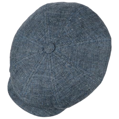 stetson-hatteras-schirmm-tze-uni-meliert-herren-leinen-flatcap-made-in-eu image 6