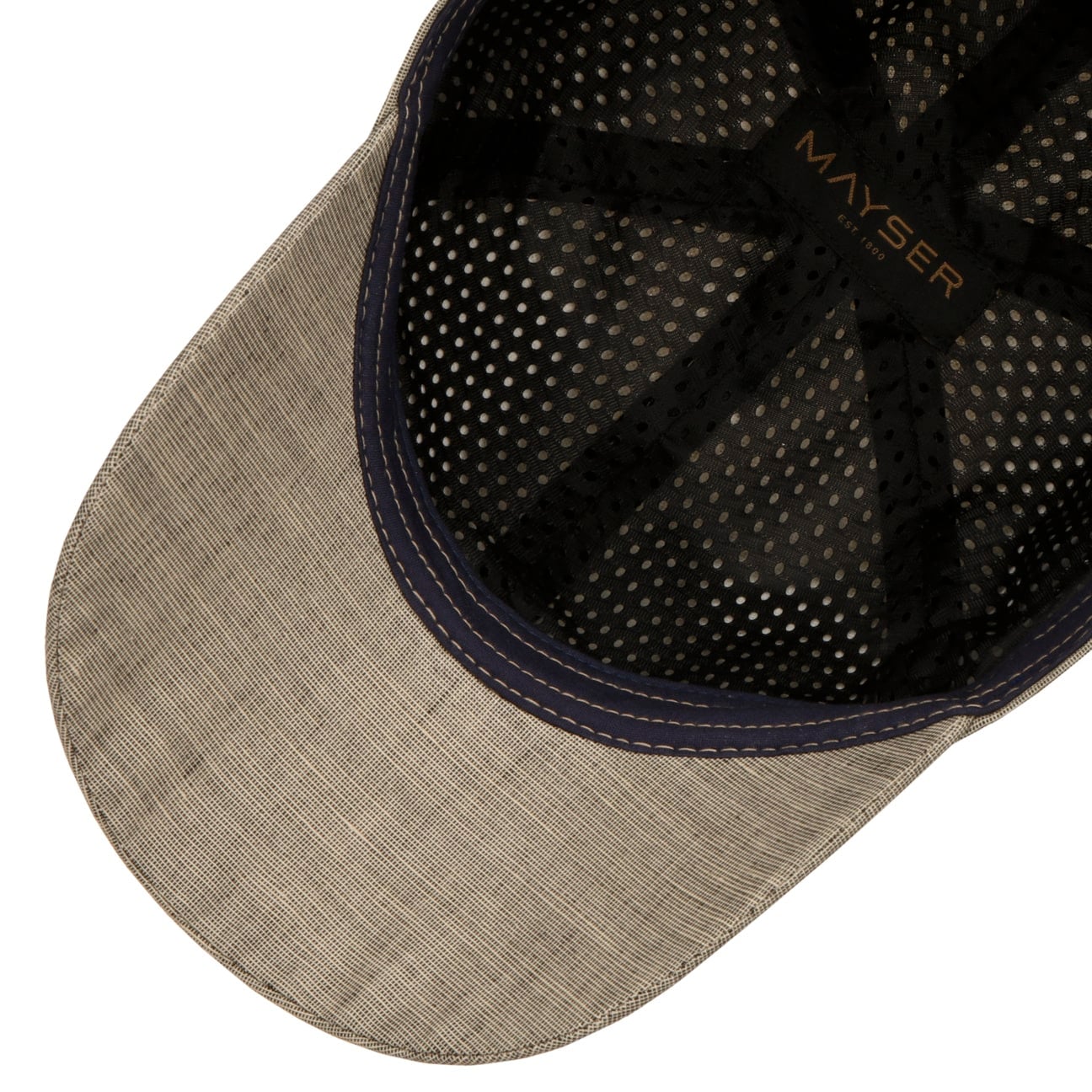 mayser-jim-savona-coolmax-cap-basecap-baumwolle-leinen-uv-80 image 3