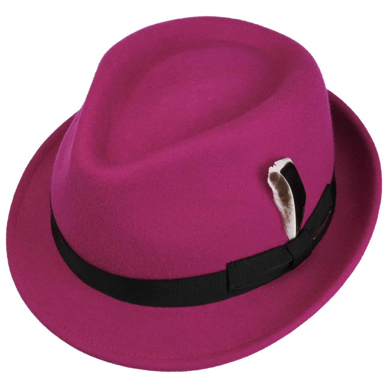 stetson-levamo-trilby-wollhut-wasserabweisend-pink-l-58-59-cm image 3