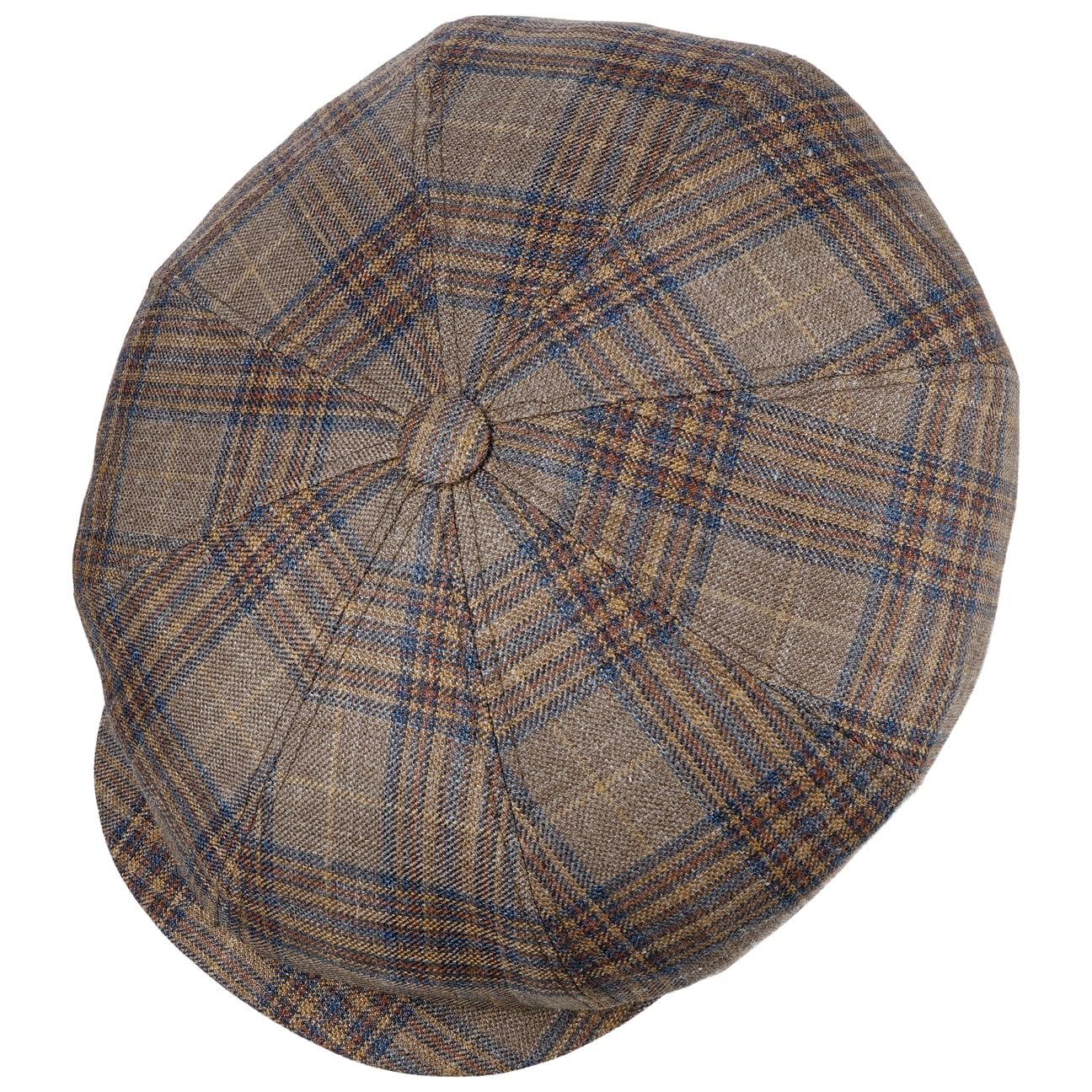 stetson-hatteras-schirmm-tze-kariert-handmade-made-in-germany-f-r-herren image 2