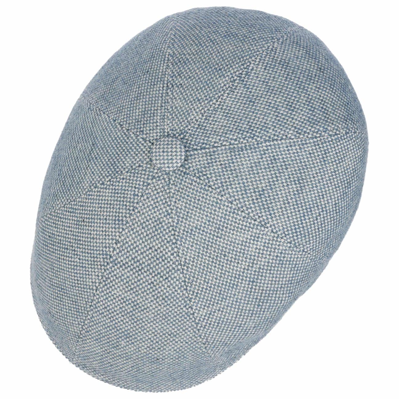 stetson-hatteras-cotton-mix-sustainable-flatcap-karo-herren image 2