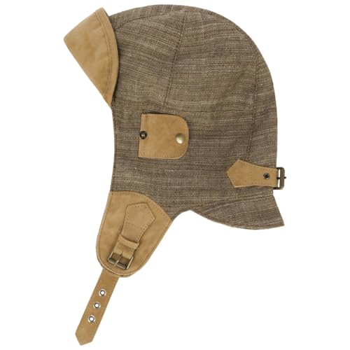 stetson-convertible-fliegerm-tze-unisex-herringbone-leinen-seide-baumwolle-made- image 8