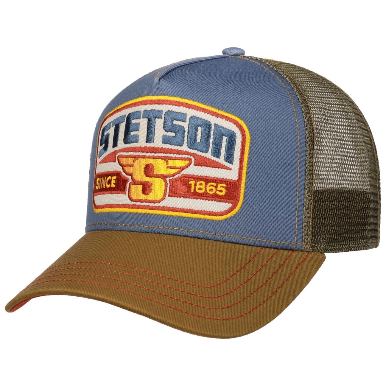stetson-since-1865-s-patch-trucker-cap-snapback image 1
