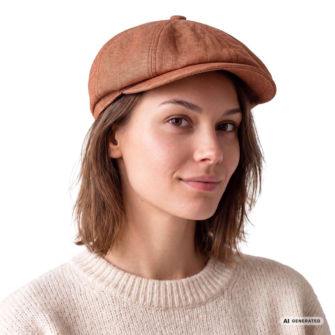 stetson-hatteras-classic-flatcap-aus-leinen-meliert-mit-6-cm-schirm image 2
