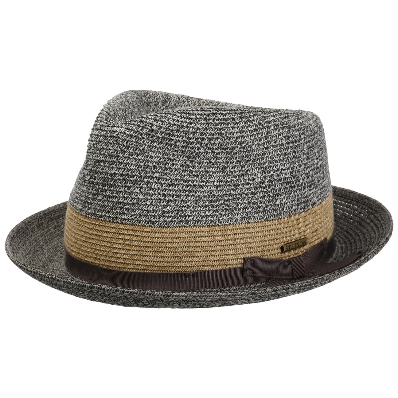 stetson-contrast-brim-player-toyo-strohhut-zweifarbiger-hut-mit-diamond-krone-uv image 6
