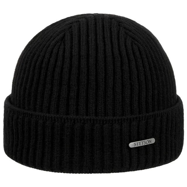 stetson-merinowolle-m-tze-herren-schwarz image 1
