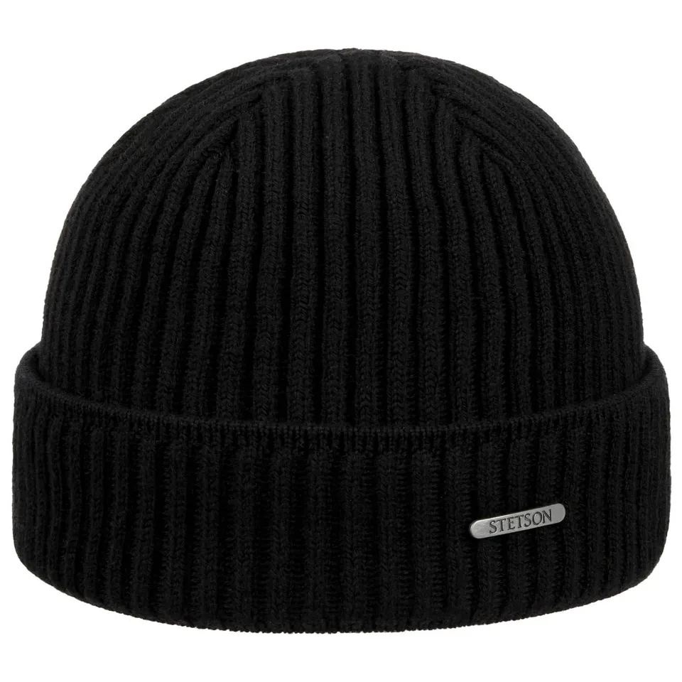stetson-merinowolle-m-tze-herren-schwarz image 1