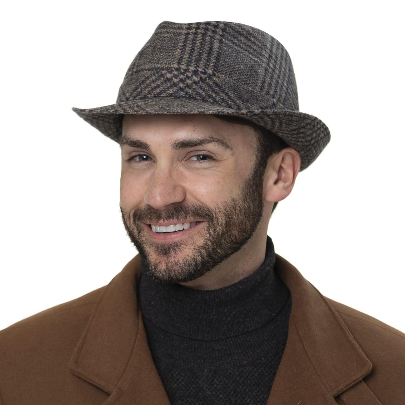 stetson-teton-wollhut-trilby-karomuster-schurwolle-made-in-italy-unisex image 3