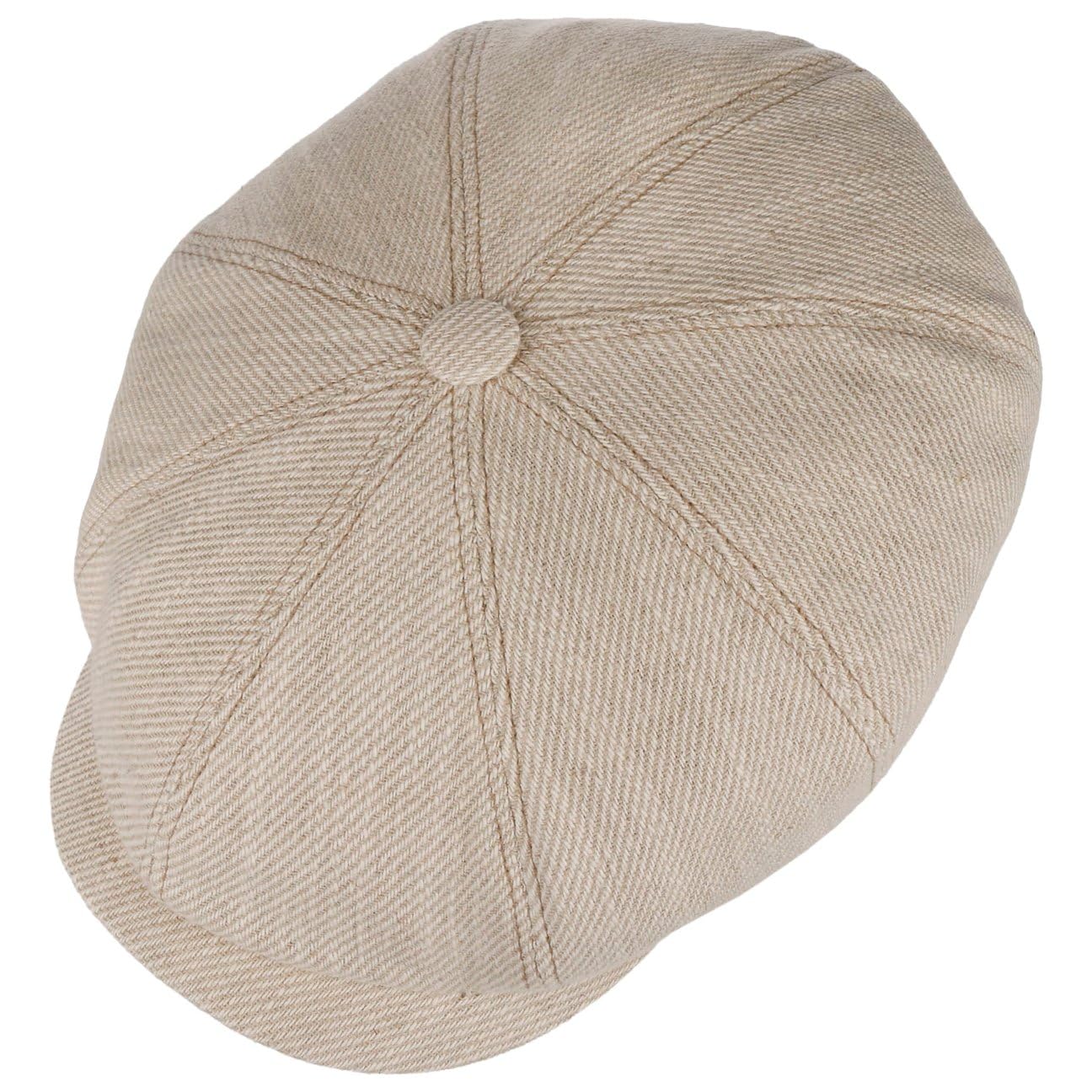 stetson-hatteras-sustainable-uni-twill-flatcap-hellbeige-made-in-eu image 3