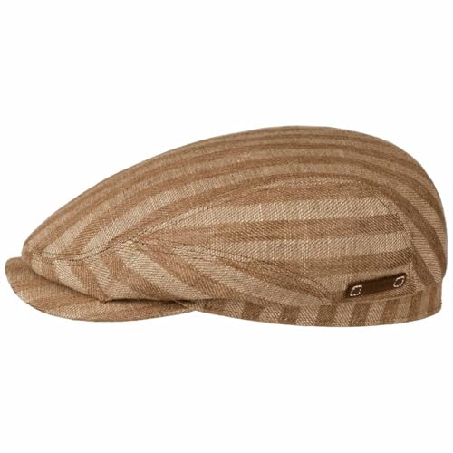 stetson-barista-driver-flatcap-gestreift-mehrfarbig-kaffee-garn-gef-rbt image 5