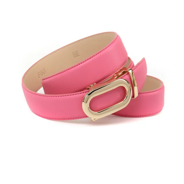 anthoni-crown-4olf60-damen-automatikg-rtel-3-5-cm-pink-raster-echtleder image 1