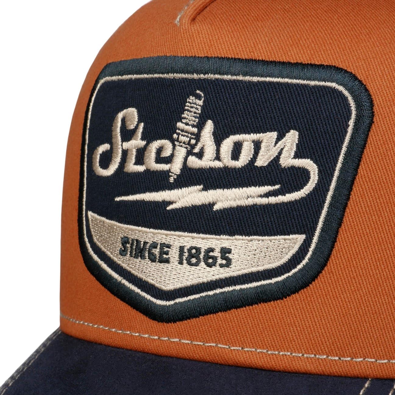 stetson-spark-plug-trucker-cap-snapback-meshcap-herren image 6