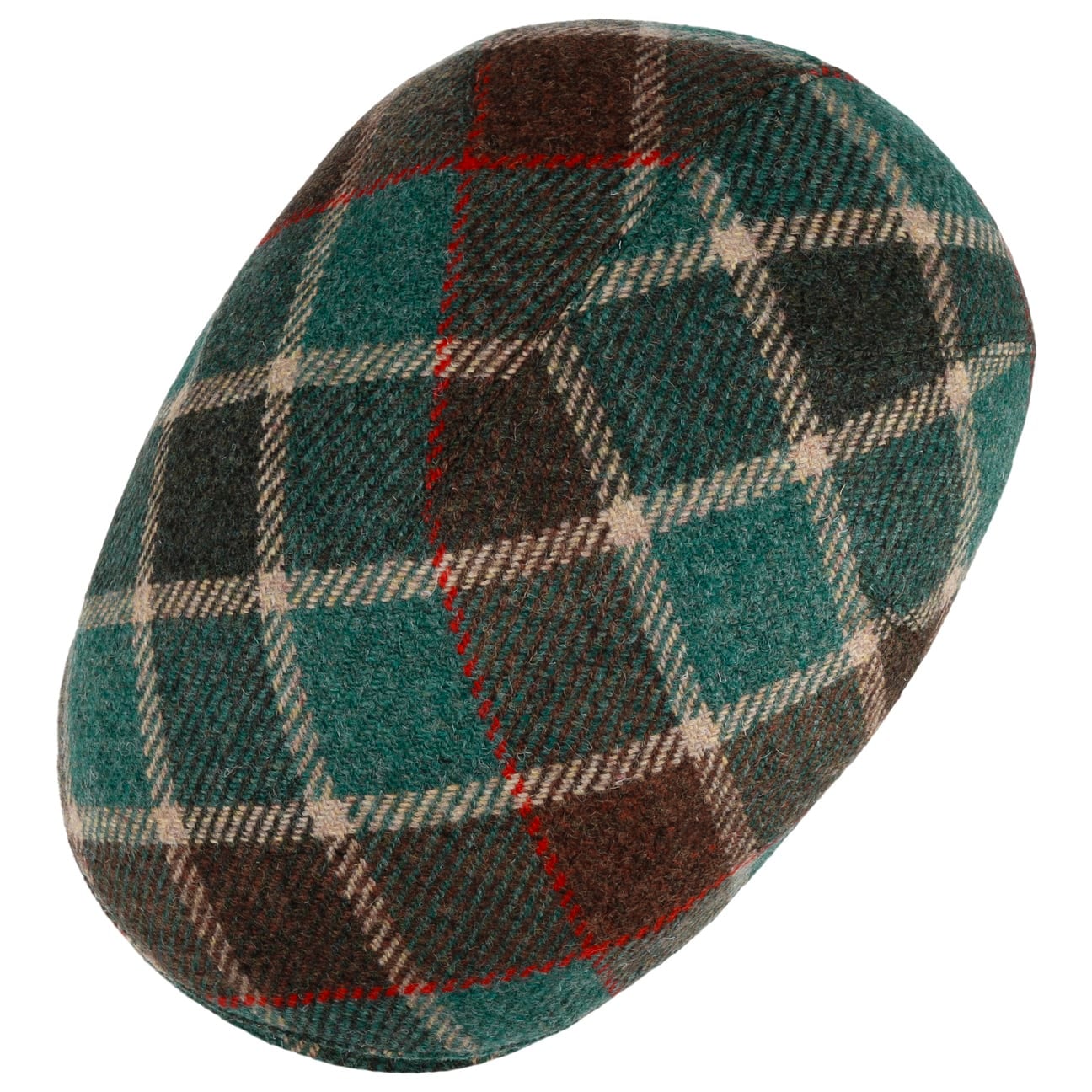 mayser-sidney-big-colour-check-flatcap-aus-schurwolle image 7