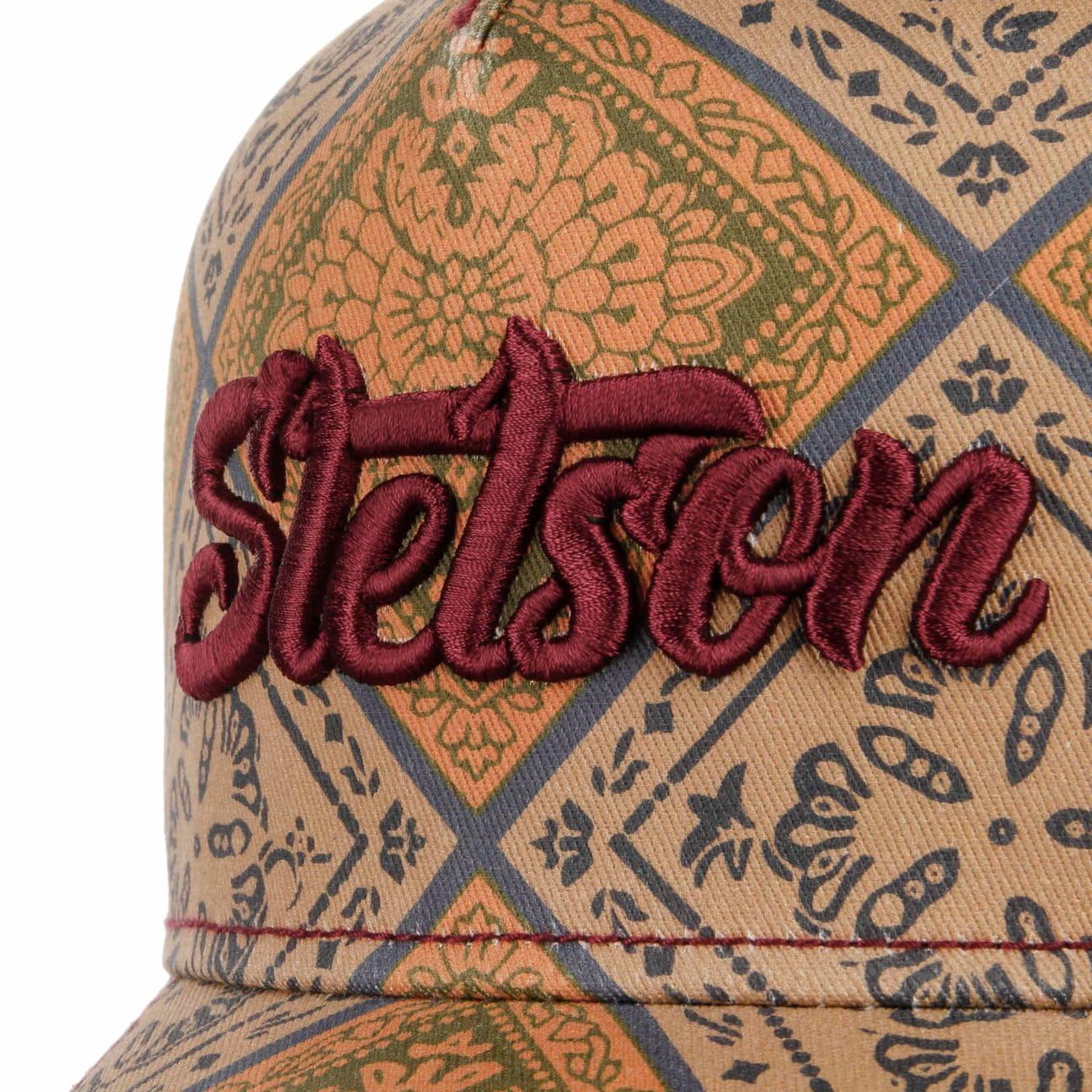 stetson-vintage-trucker-cap-herren-mit-kachelmuster image 7