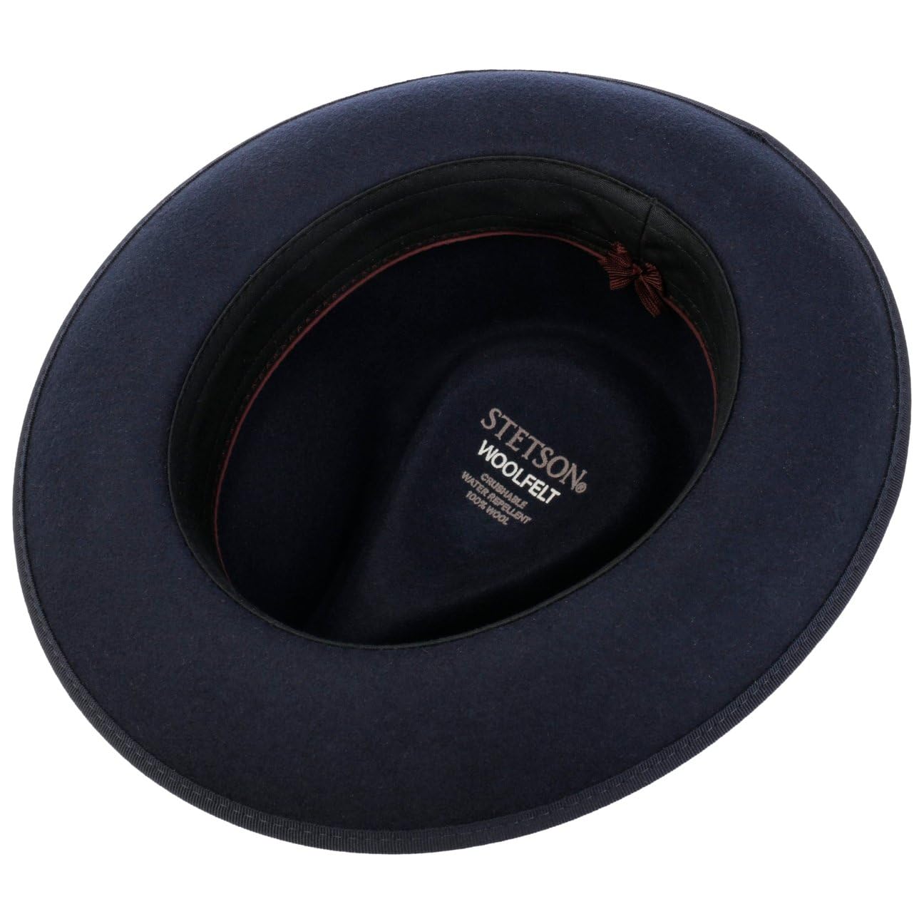 stetson-smithfield-fedora-wollhut-mit-stoffgarniturband image 5