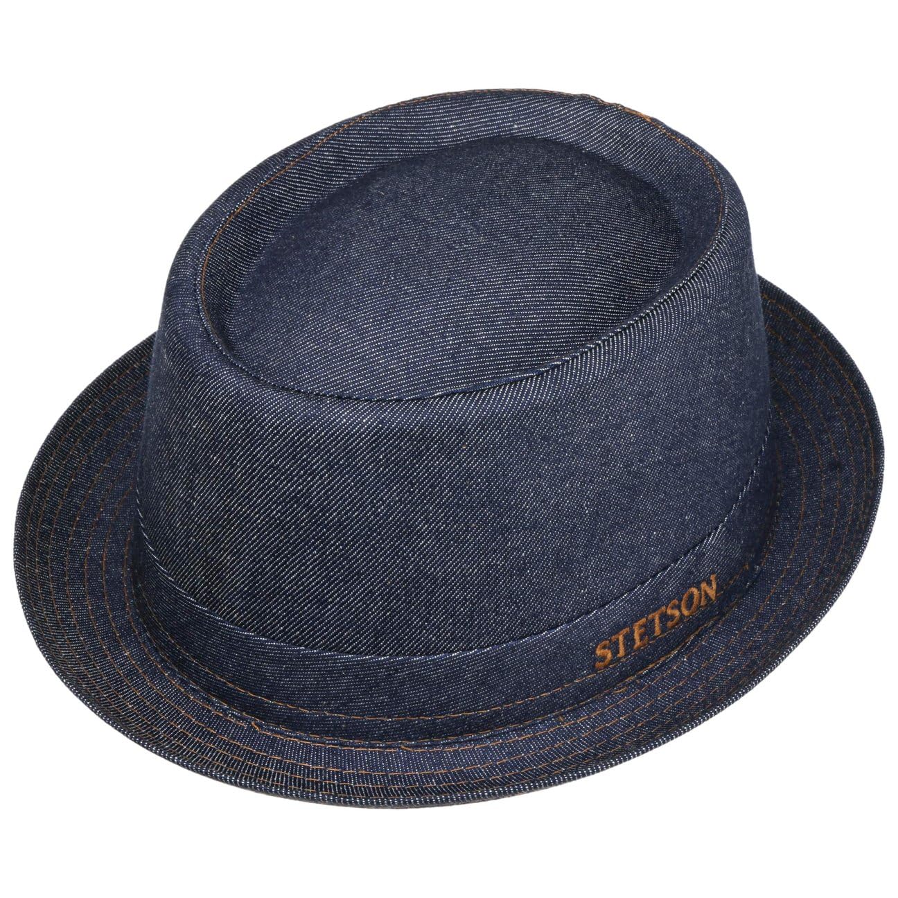 stetson-danvick-denim-pork-pie-hut-unisex-made-in-italy-sommerhut image 3