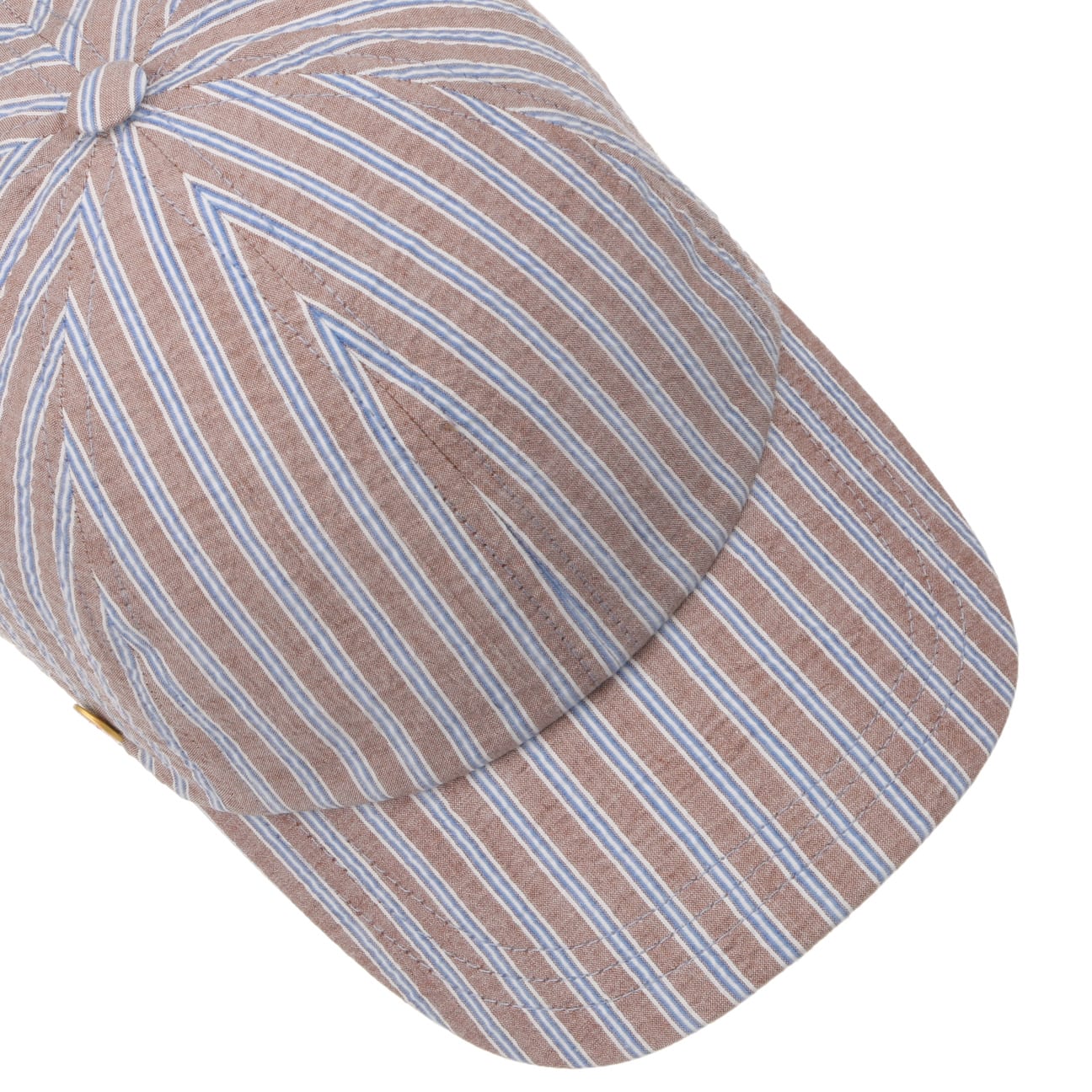 mayser-rosie-seersucker-stripes-baumwoll-cap-mit-streifen image 2