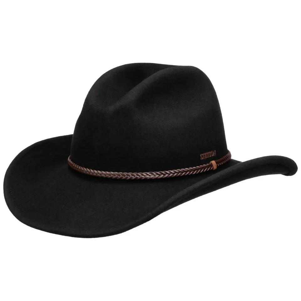 stetson-oklahoma-westernhut-wollhut-mit-ledergarniturband-herren image 1
