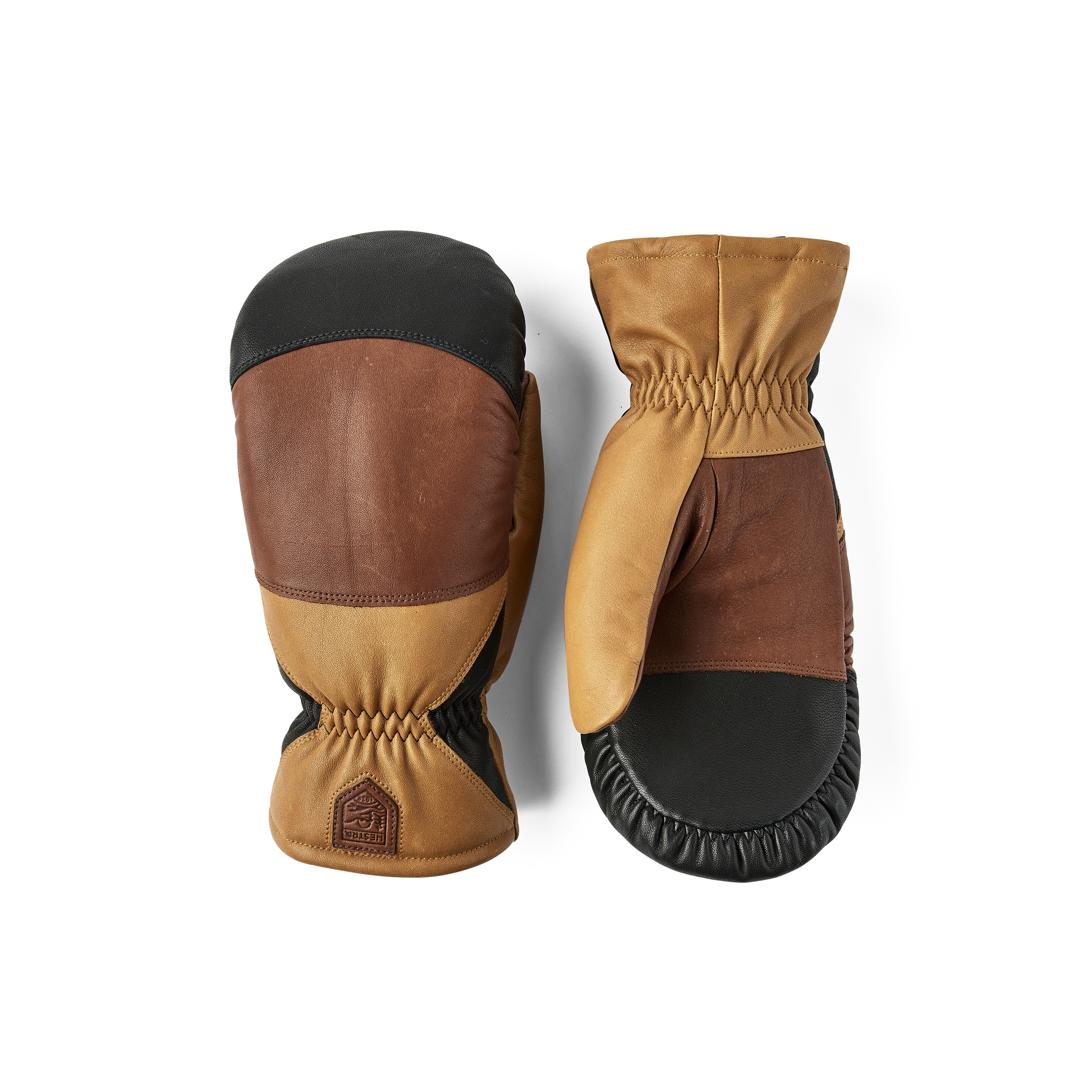 hestra-remix-mitt-fausthandschuh-aus-ziegen-und-rindsleder-kurzschaft image 1