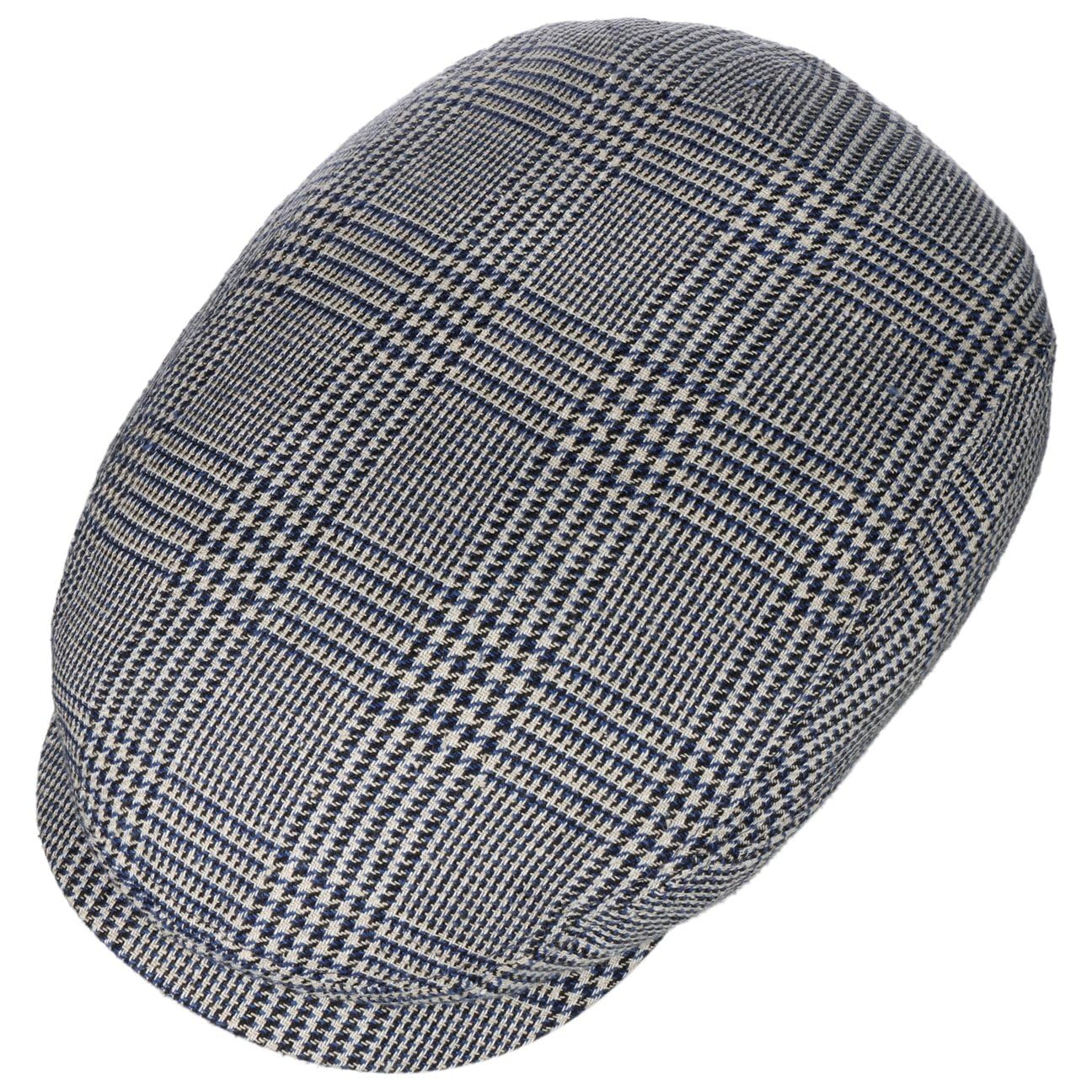 stetson-hardwick-houndstooth-flatcap-seidenmix-hahnentritt-karo-made-in-germany image 4