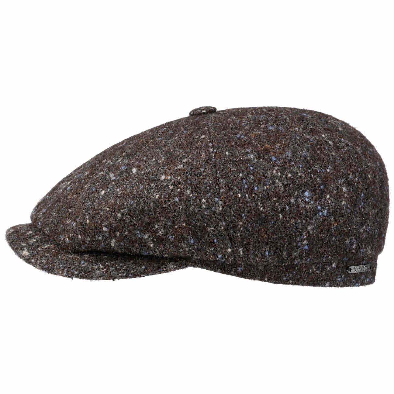 stetson-hatteras-newsboy-flatcap-schurwolle-meliert-made-in-eu image 1